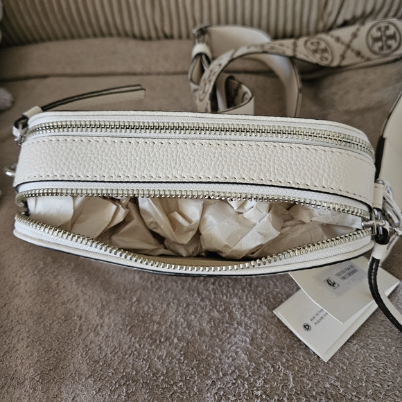 Tory Burch White Leather Crossbody Bag - Picture 5 of 7